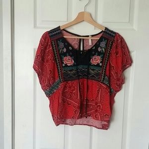 Xhilaration Short Sleeve Blouse